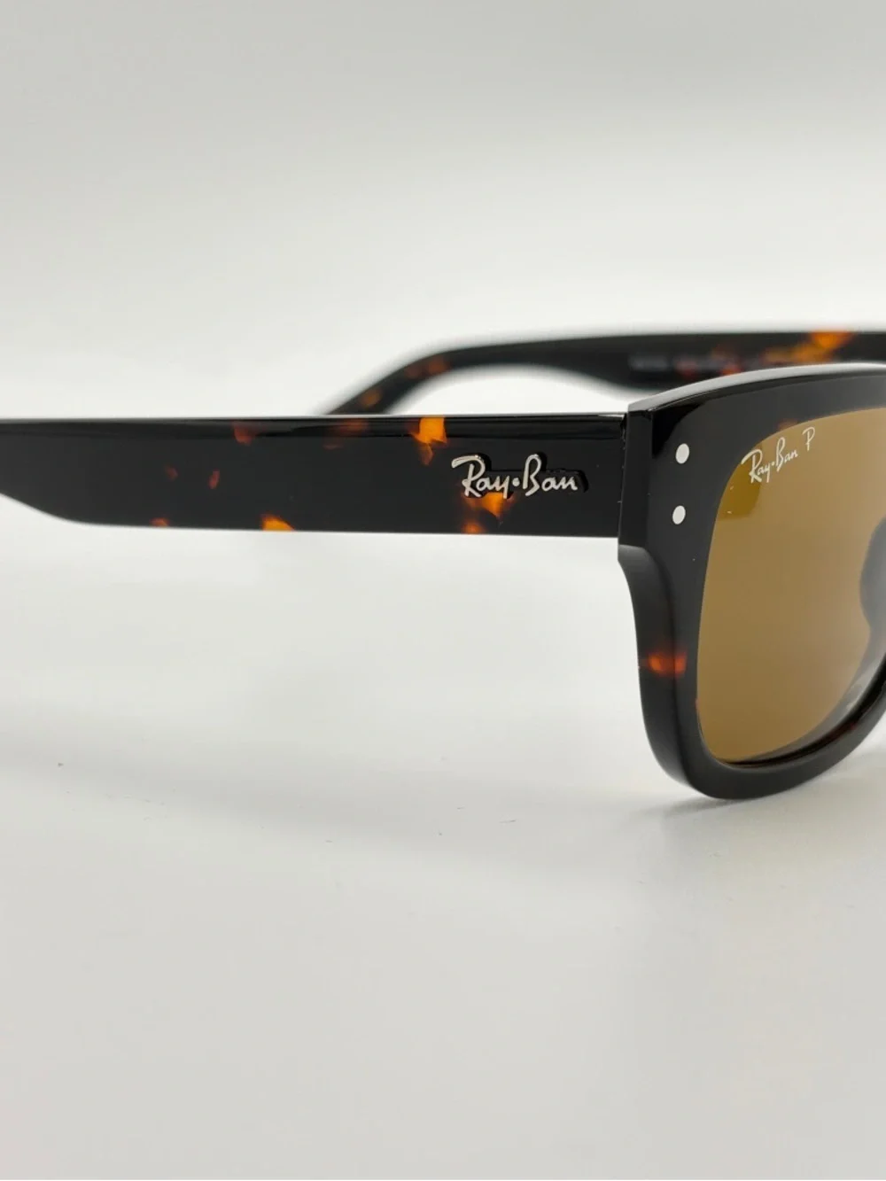 Ray-Ban Tortoiseshell Frame Sunglasses with Brown Polarized Lenses RB2283 992/57